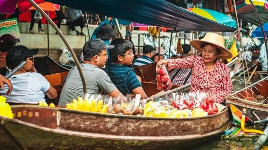 bangkok mercado flotantes