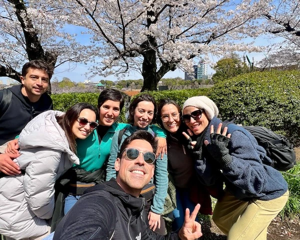 Cerezos en flor Kioto